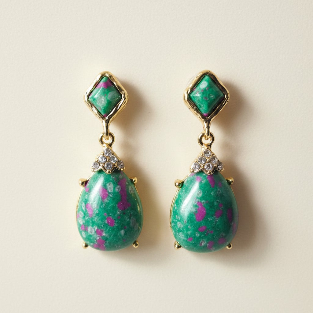 Mystic Meadow Drop Earrings