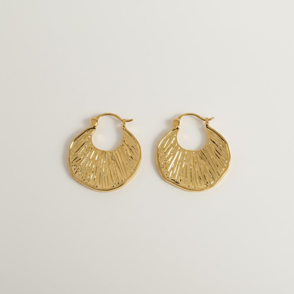 Stone Carved Hoops