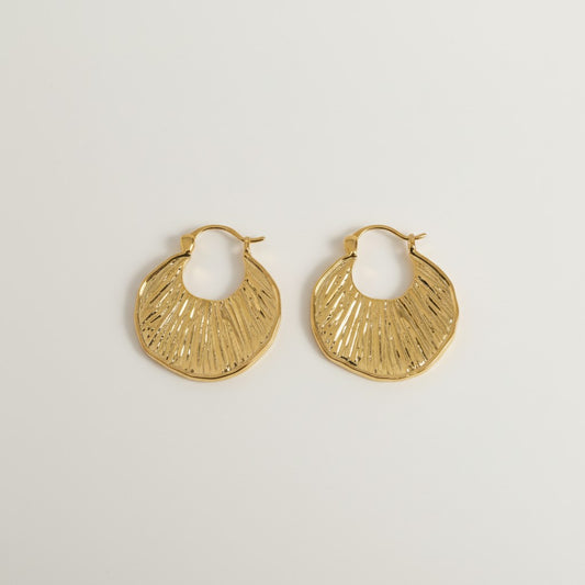 Stone Carved Hoops