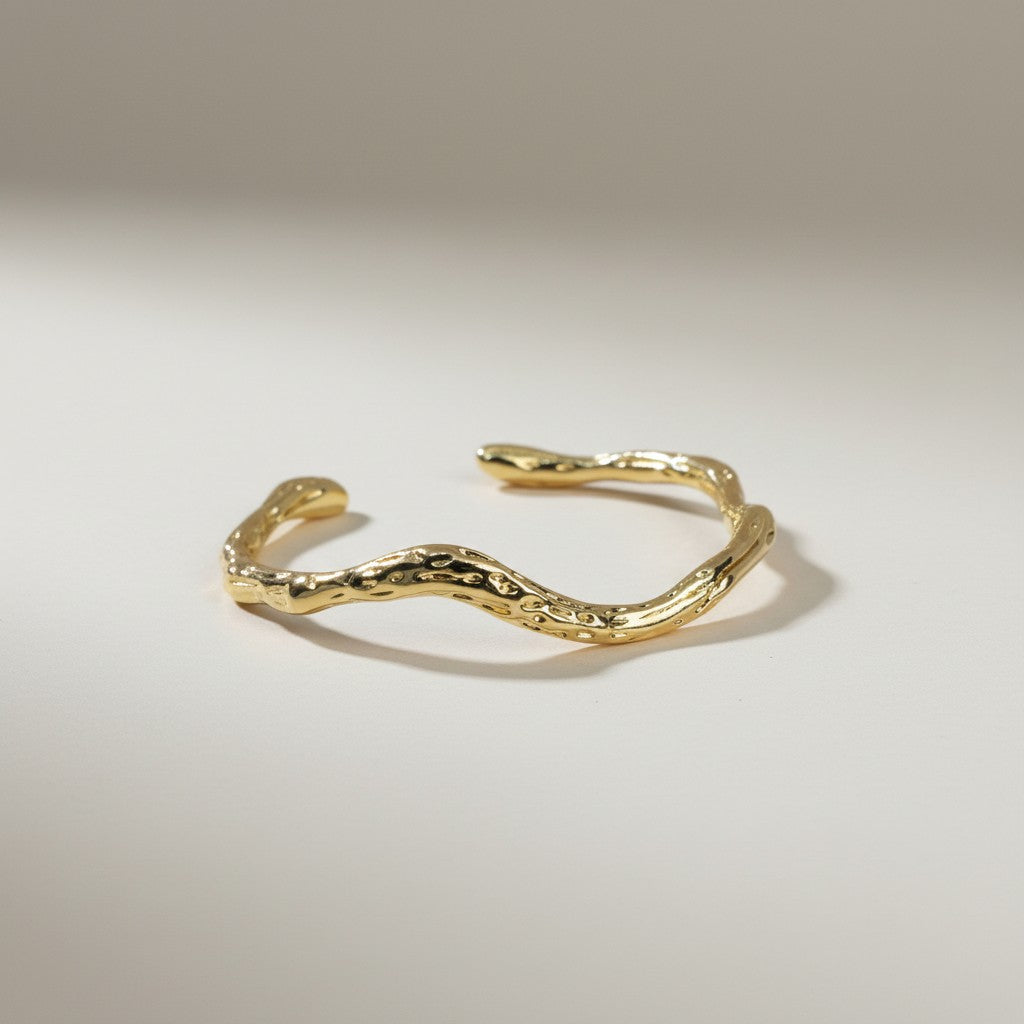 Golden Flow Cuff
