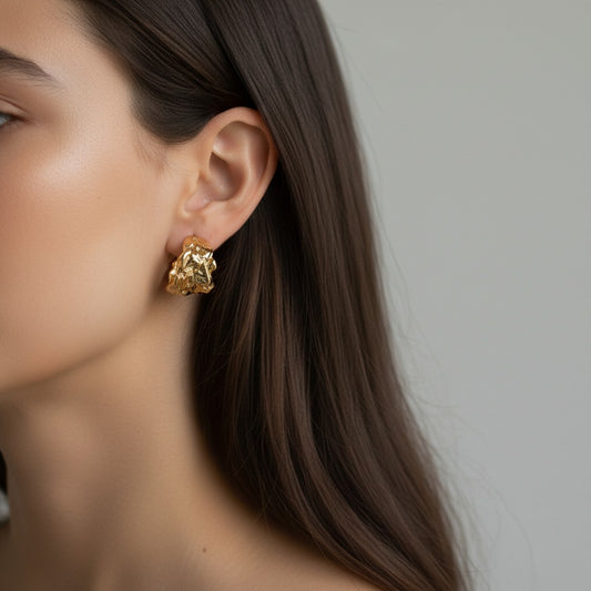 Molten Gold Hoops